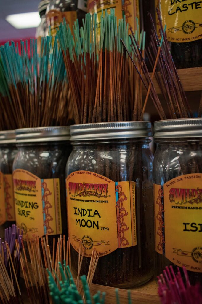 indiamoon wildberry incense